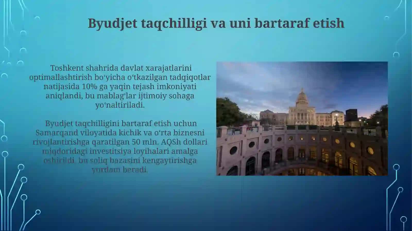 Davlat byudjeti va ahamiyati 4