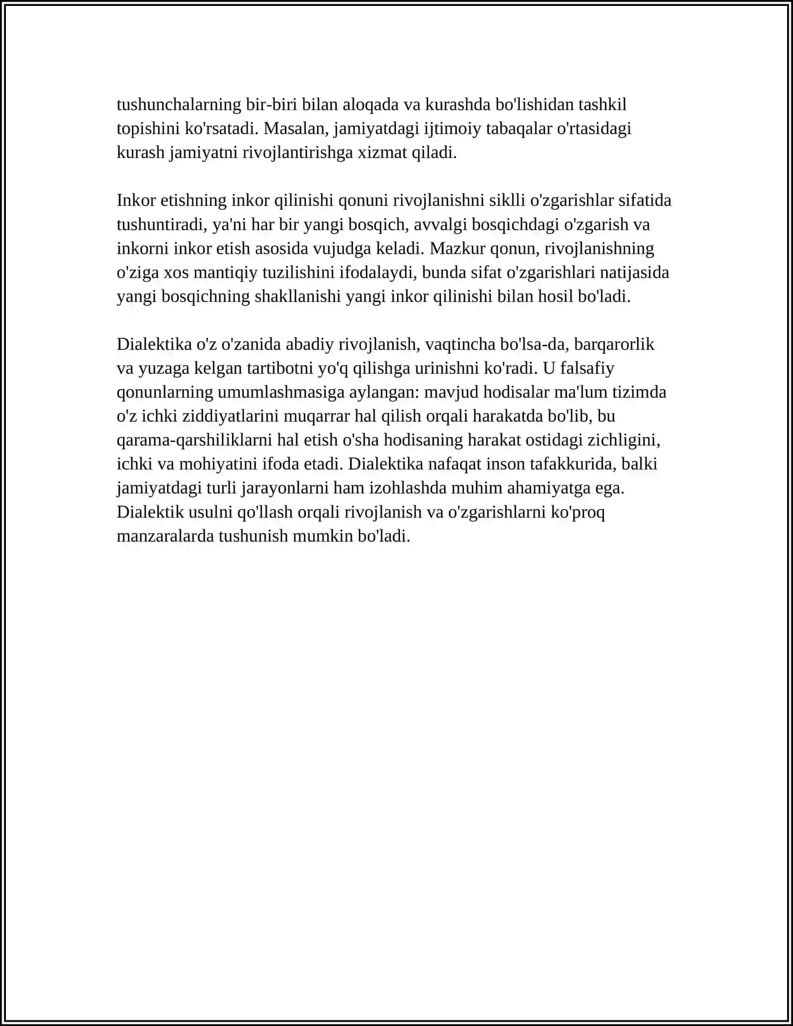 FALSAFIY QONUNLAR (DIALEKTIKA) 4
