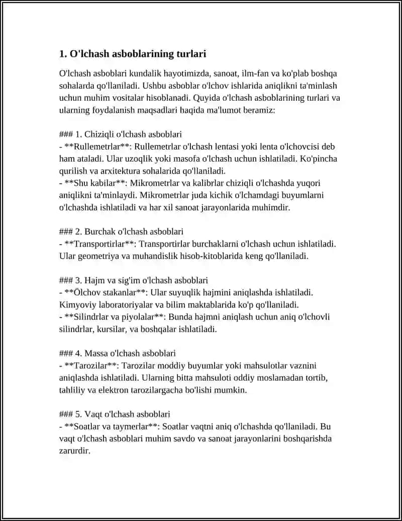 ELEKTR ÒLCHOV ASBOBLARI 4