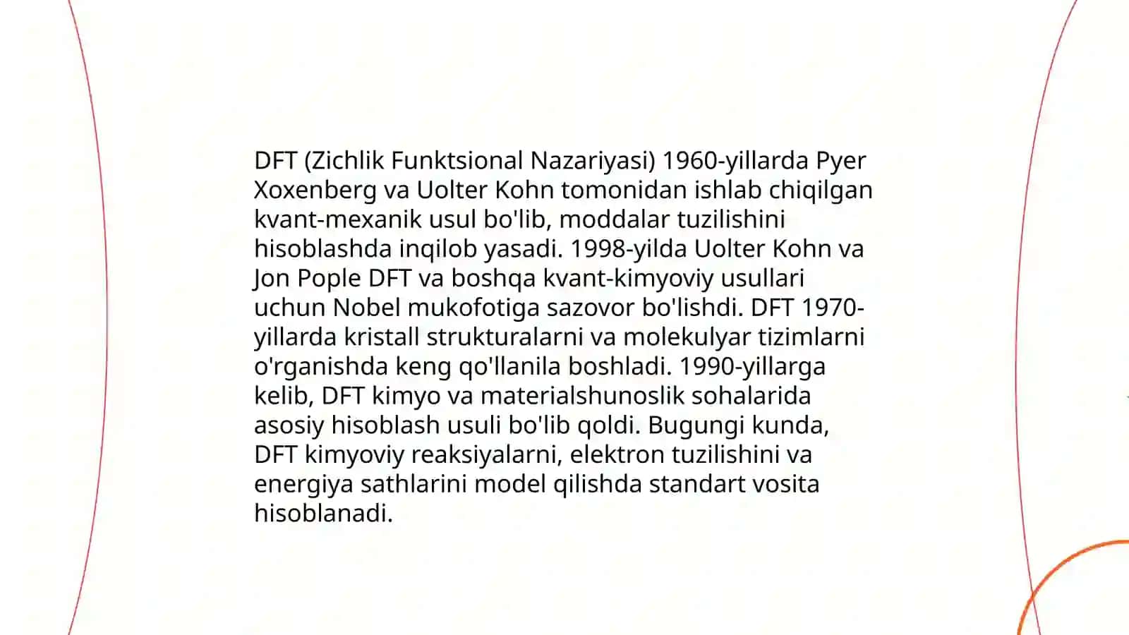 DFT usuli toʻgʻrisida 4