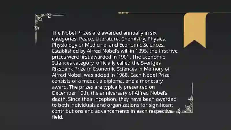 Nobel prize 4