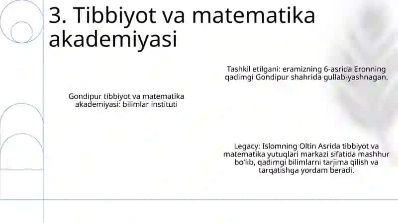O'Rta Asr Gondishopur Tarjimonlari 4