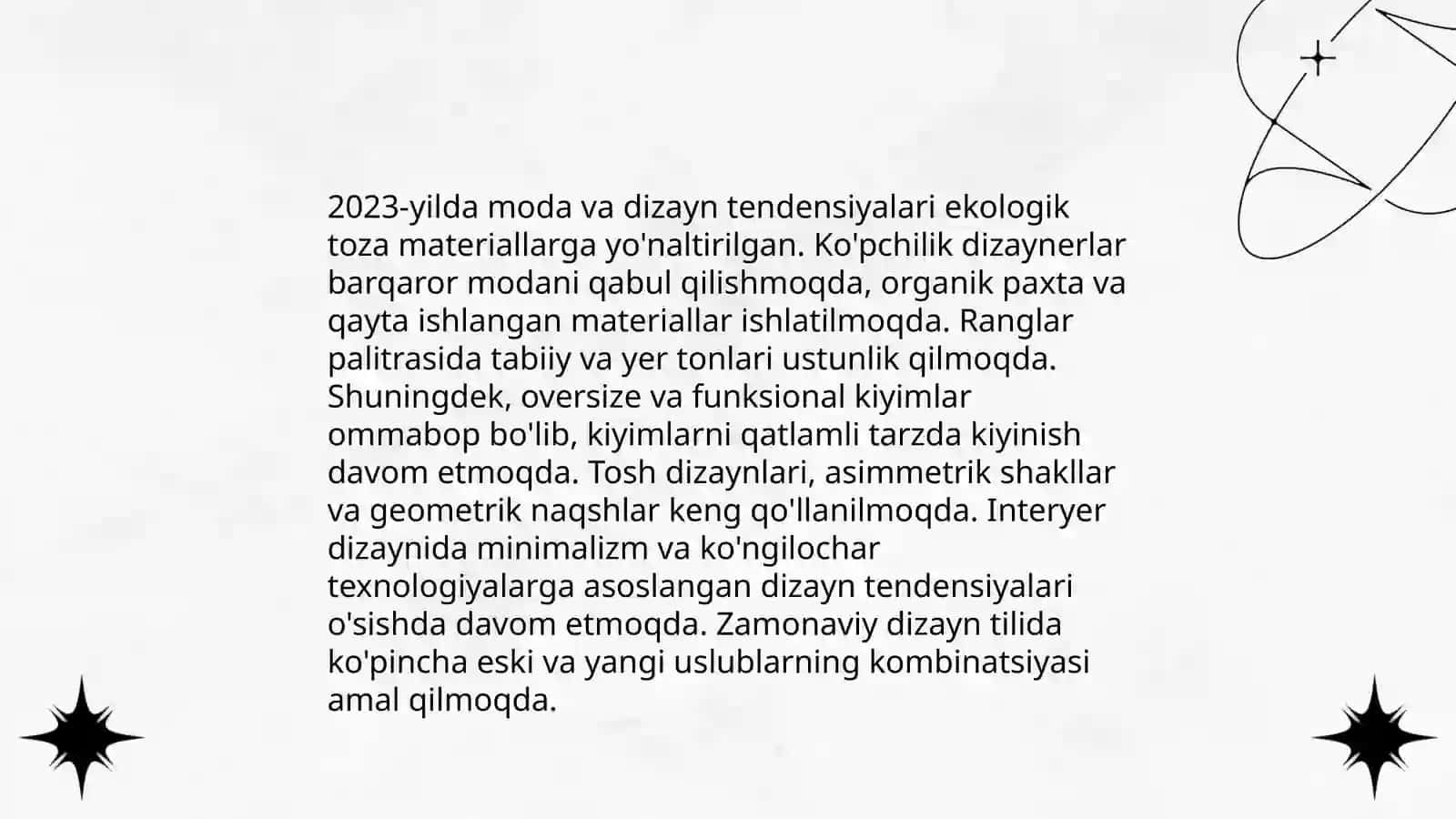 Tikov buyumlarni ishlab chiqaradigan texnologik jarayonlarni loyihalash 4