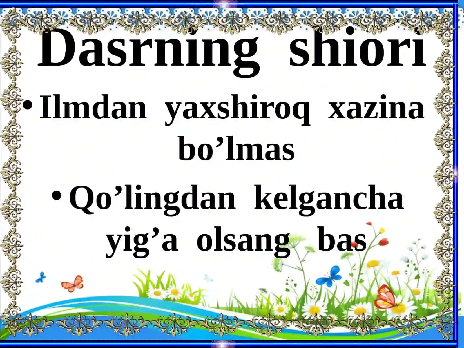 ona tili fanidan soatlik dars ishlanmasi 4