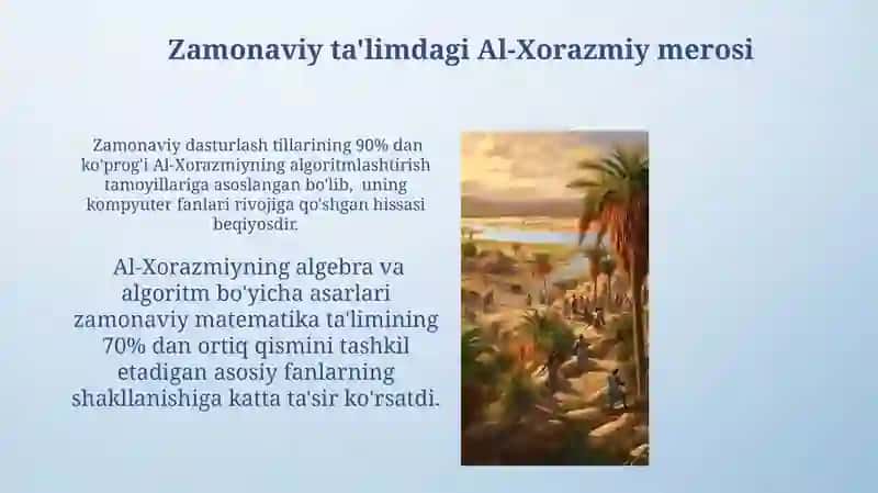 Abu Abdulloh Muhammad ibn Muso Al-Xorazmiyningdidaktikqarashlari 4