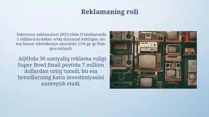 Televideniya - ko'ngilochar sanoat sifatida 4