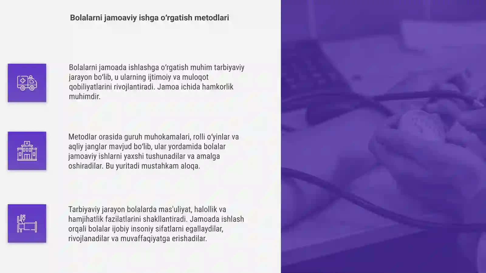 Bolalarni jamoa bo'lib ishlashda tarbiyani oʻrni 4
