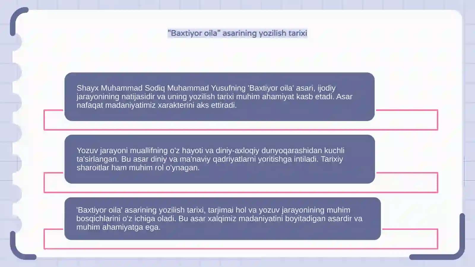 "Baxtiyor oila" asari 4
