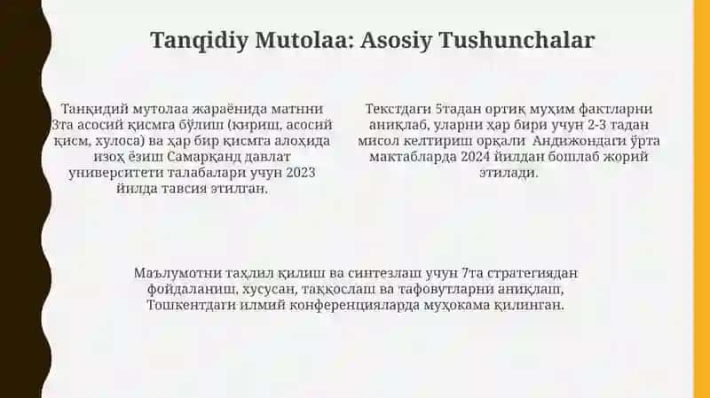 Ma'lumotlarni Tahlil qilish va Xulosa Chiqarish 4