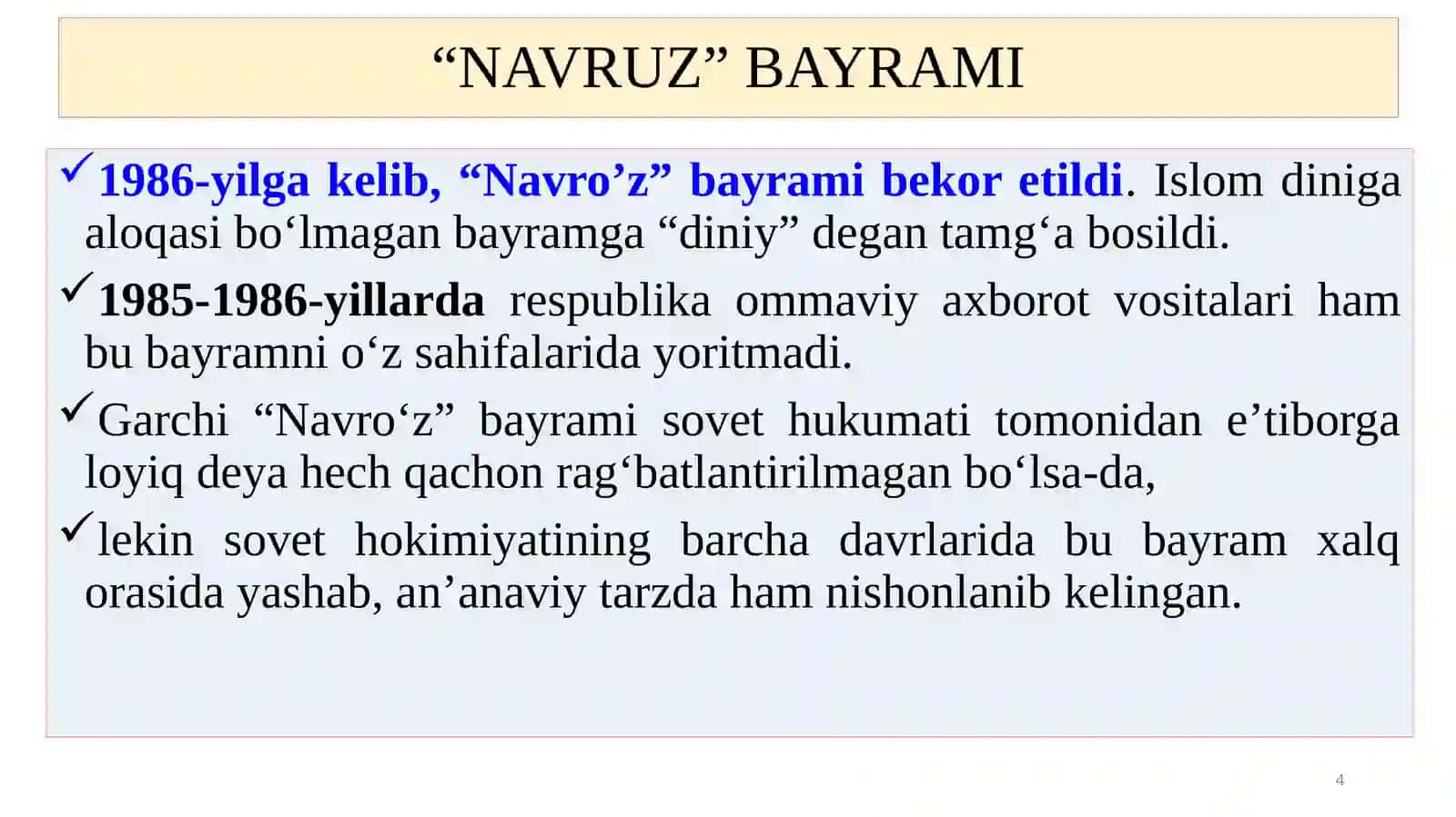 MUSTAQIL O‘ZBEKISTON RESPUBLIKASINING TASHKIL TOPISHI 4