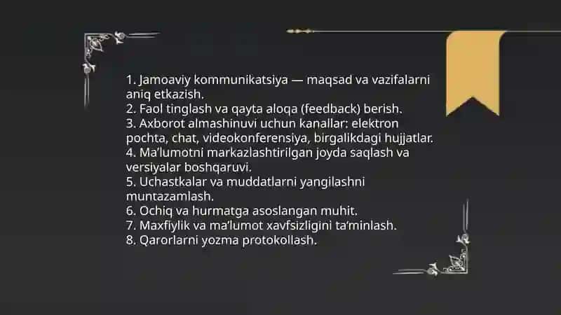 Soft skills-loyiha faoliyatini amalga oshirish 4