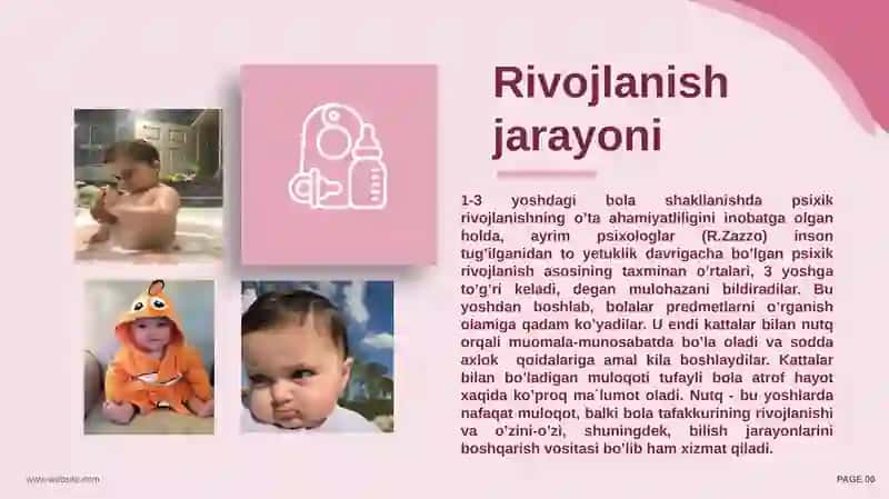 ILK BOLALIK DAVRIDA PSIXIK RIVOJLANISH 4