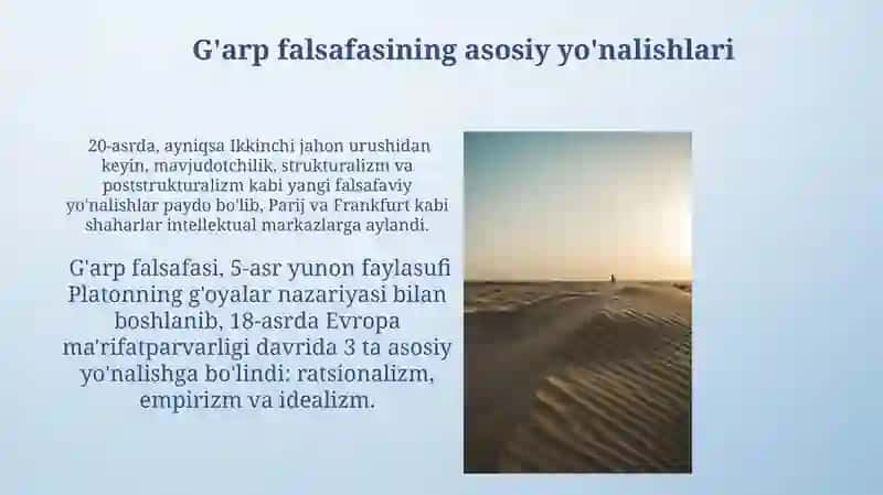 G’arp falsafasi 4