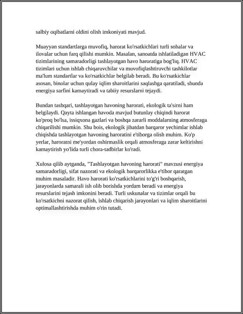 TASHLAYOTGAN HAVONING KOʻRSATKICHLARI 4