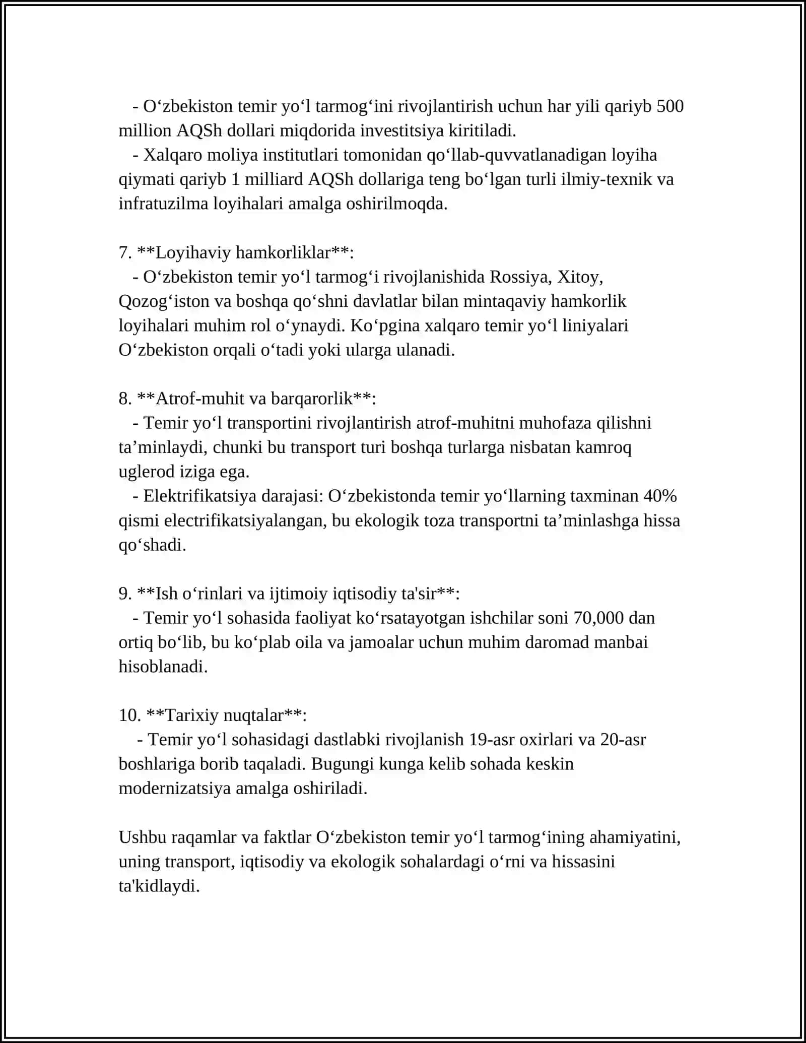 TEMIR YO‘L TRANSPORTIDA TASHISHNI TASHKIL ETISH 4