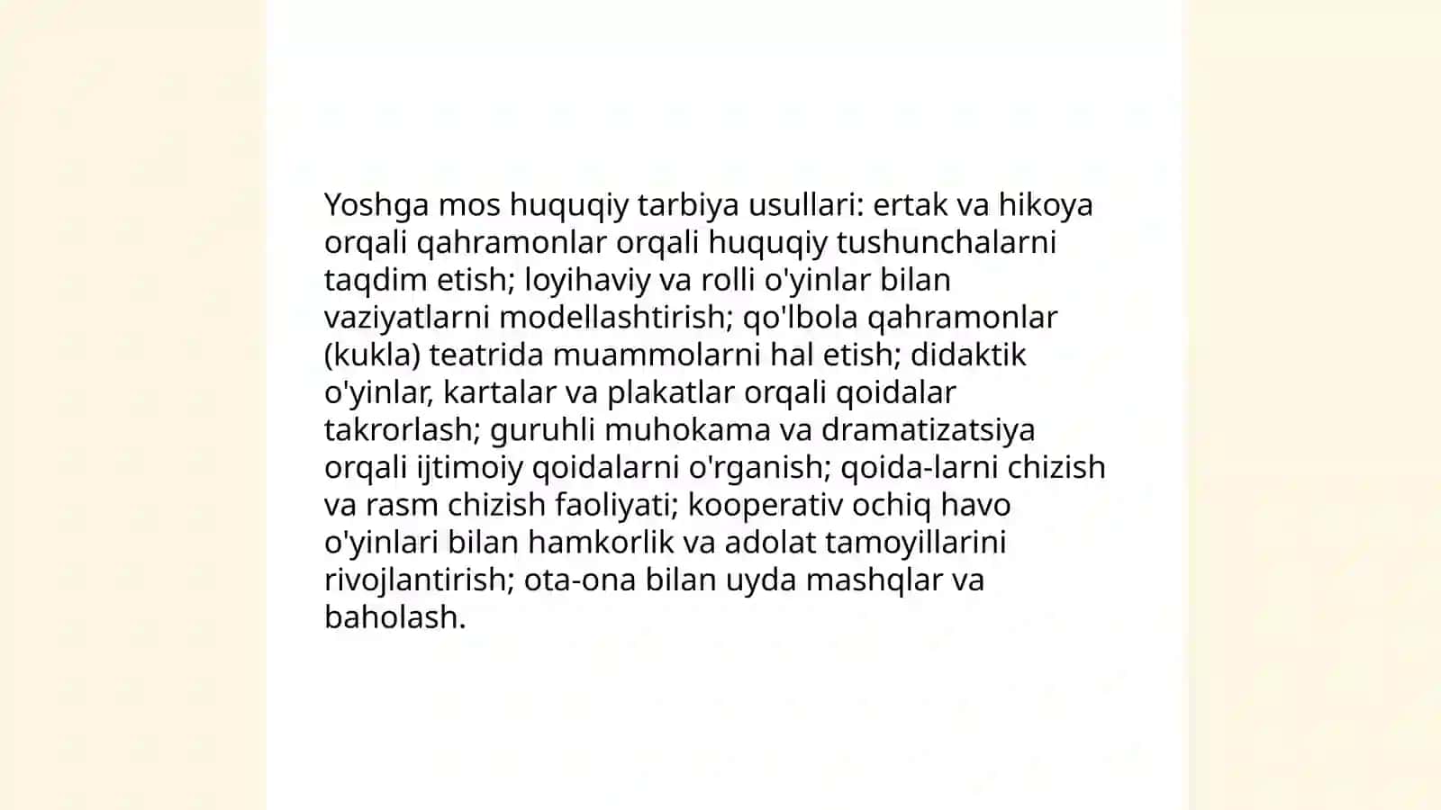 Maktabgacha yoshdagi bolalarning huquqiy talimi 4