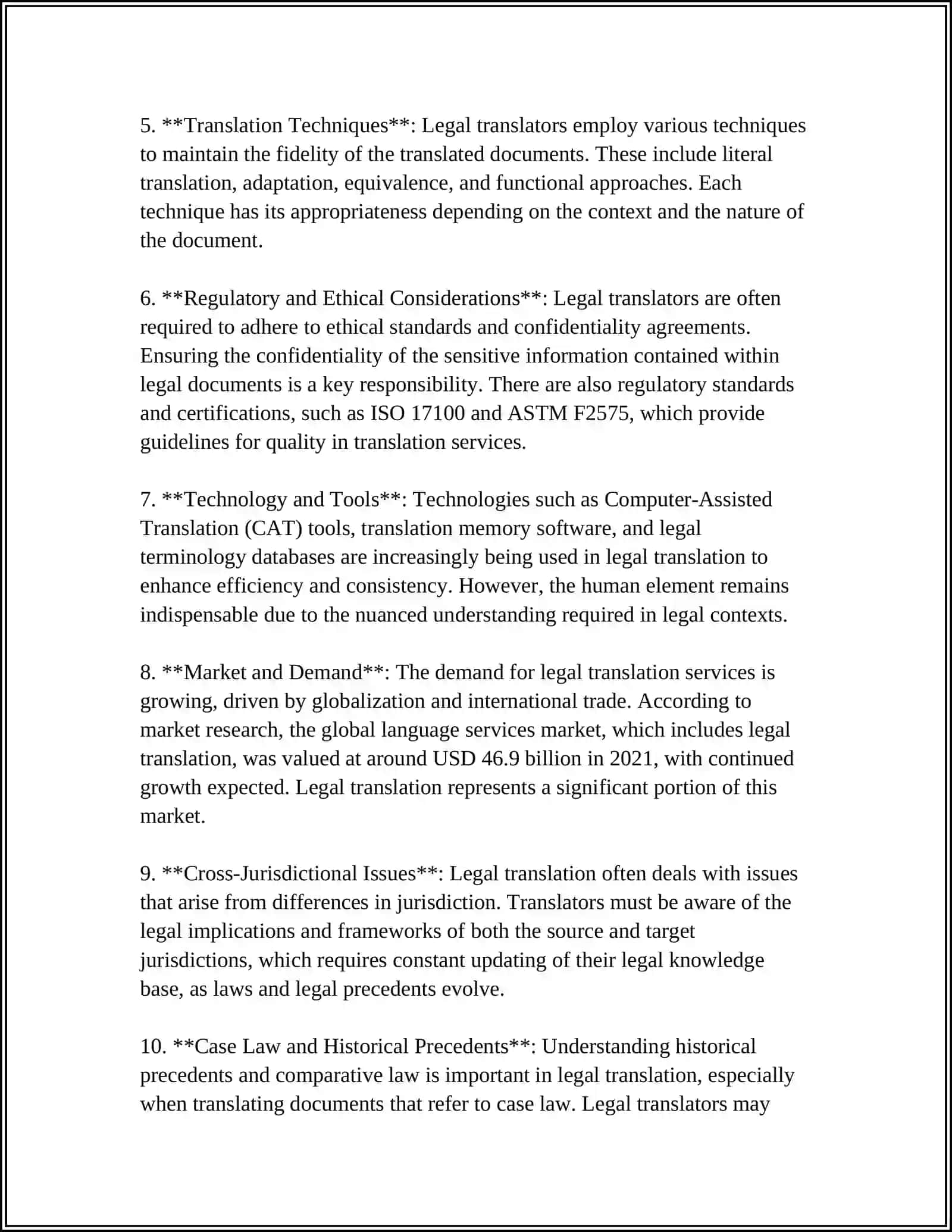 TRANSLATION OF LAW DISCOURSE 4