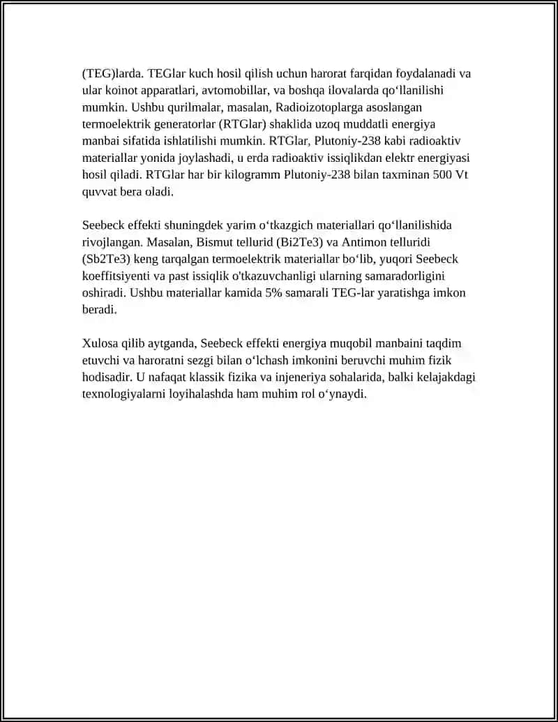 TERMOELEKTRIK HODISALAR 4
