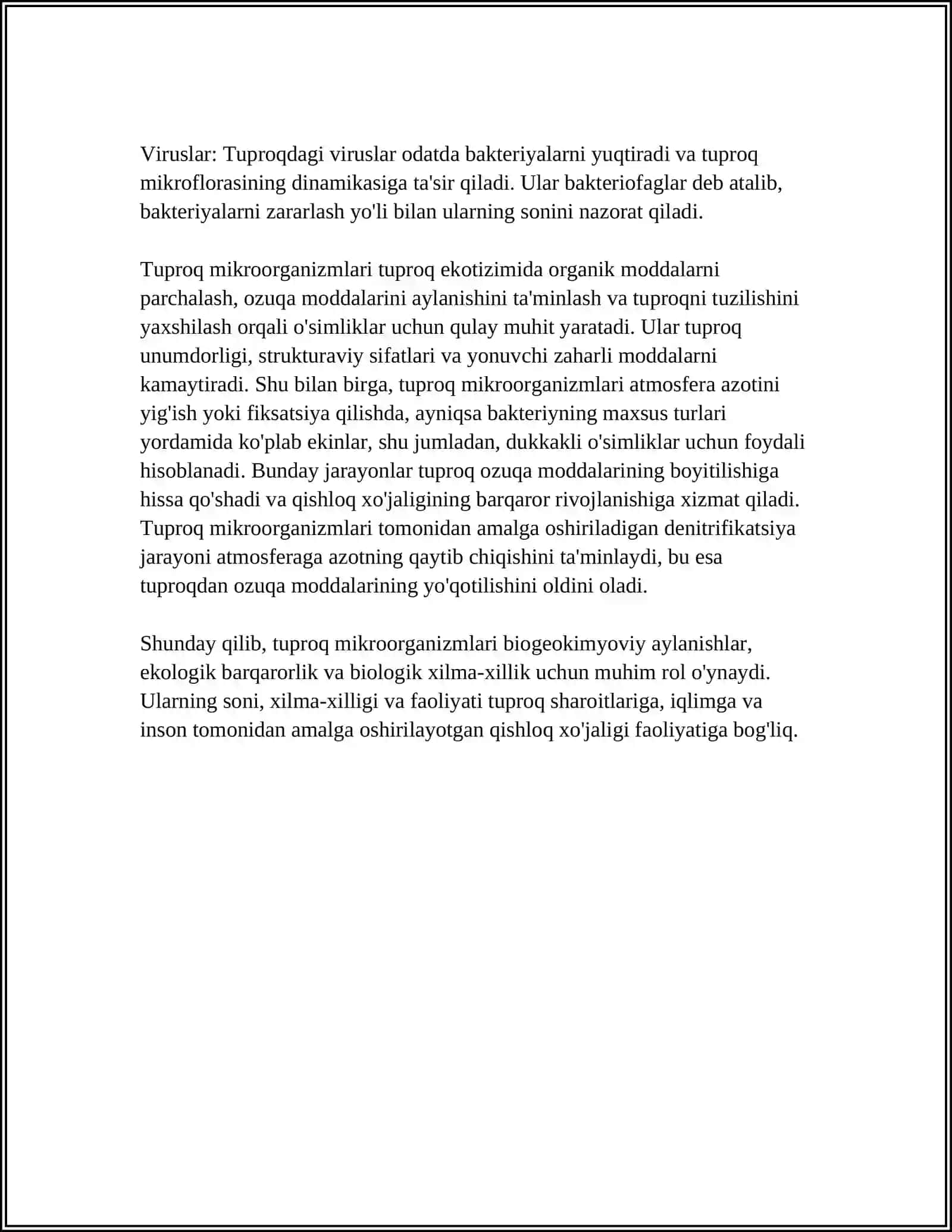 Tuproq Mikrobiologiyasi 4