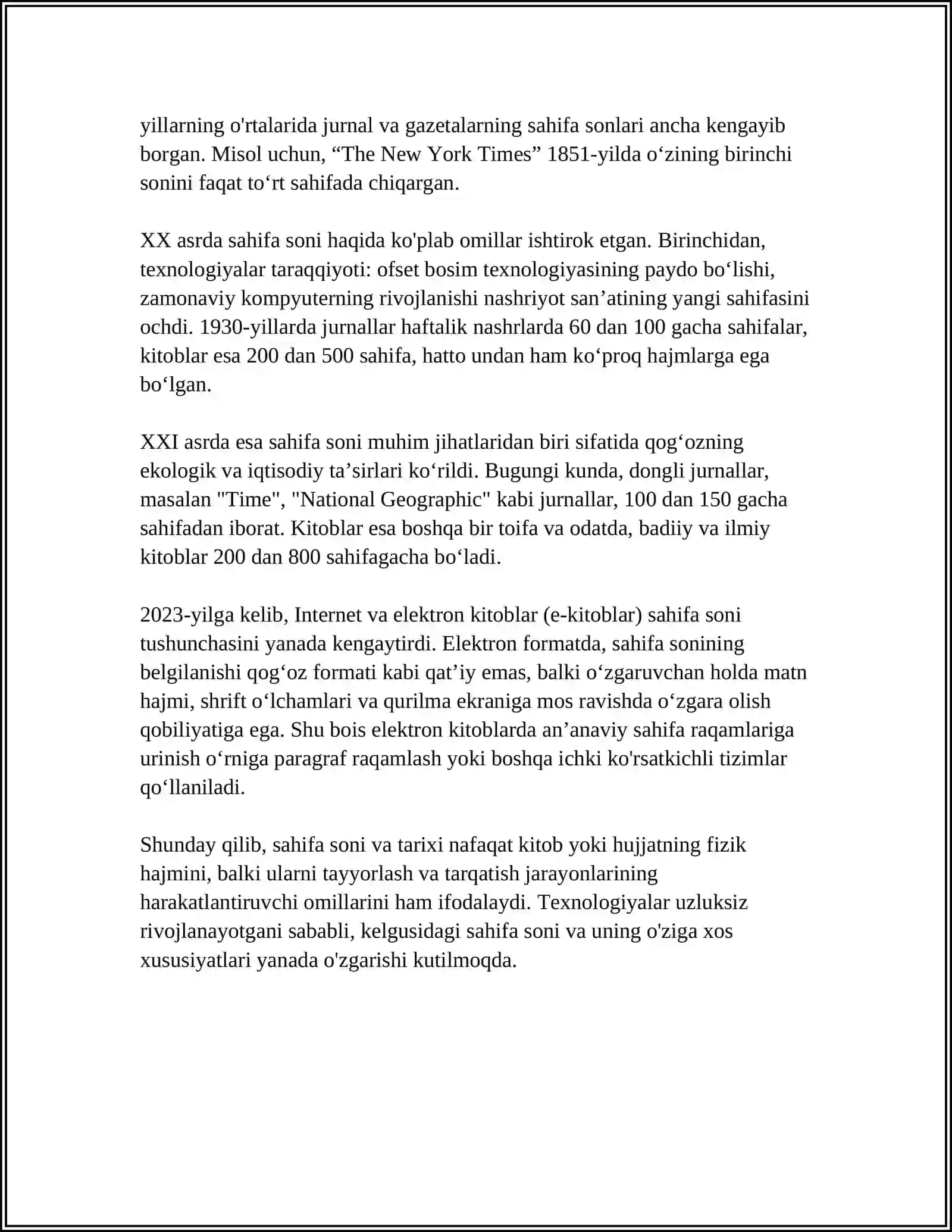 Sahifa Soni tarixi 4