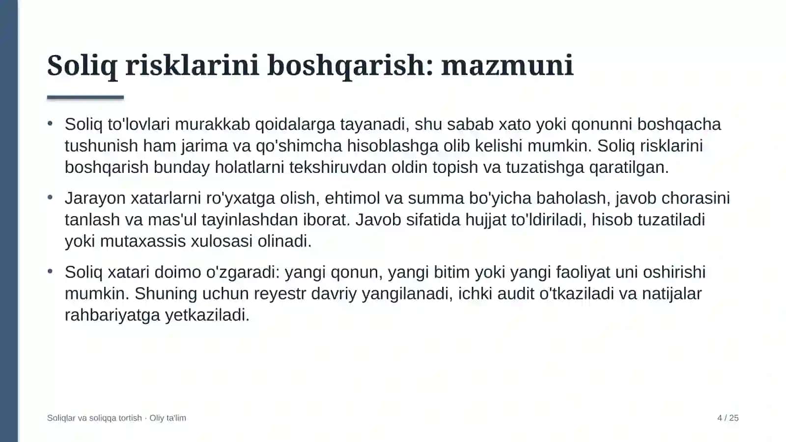 Elektronika sanoatida soliq risklarini boshqarish 4