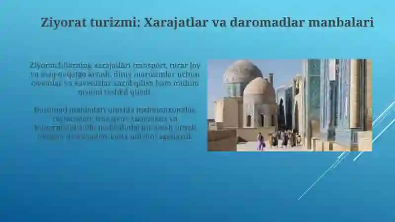 Ziyoratmaskanlariningiqtisodiyahamiyati 4