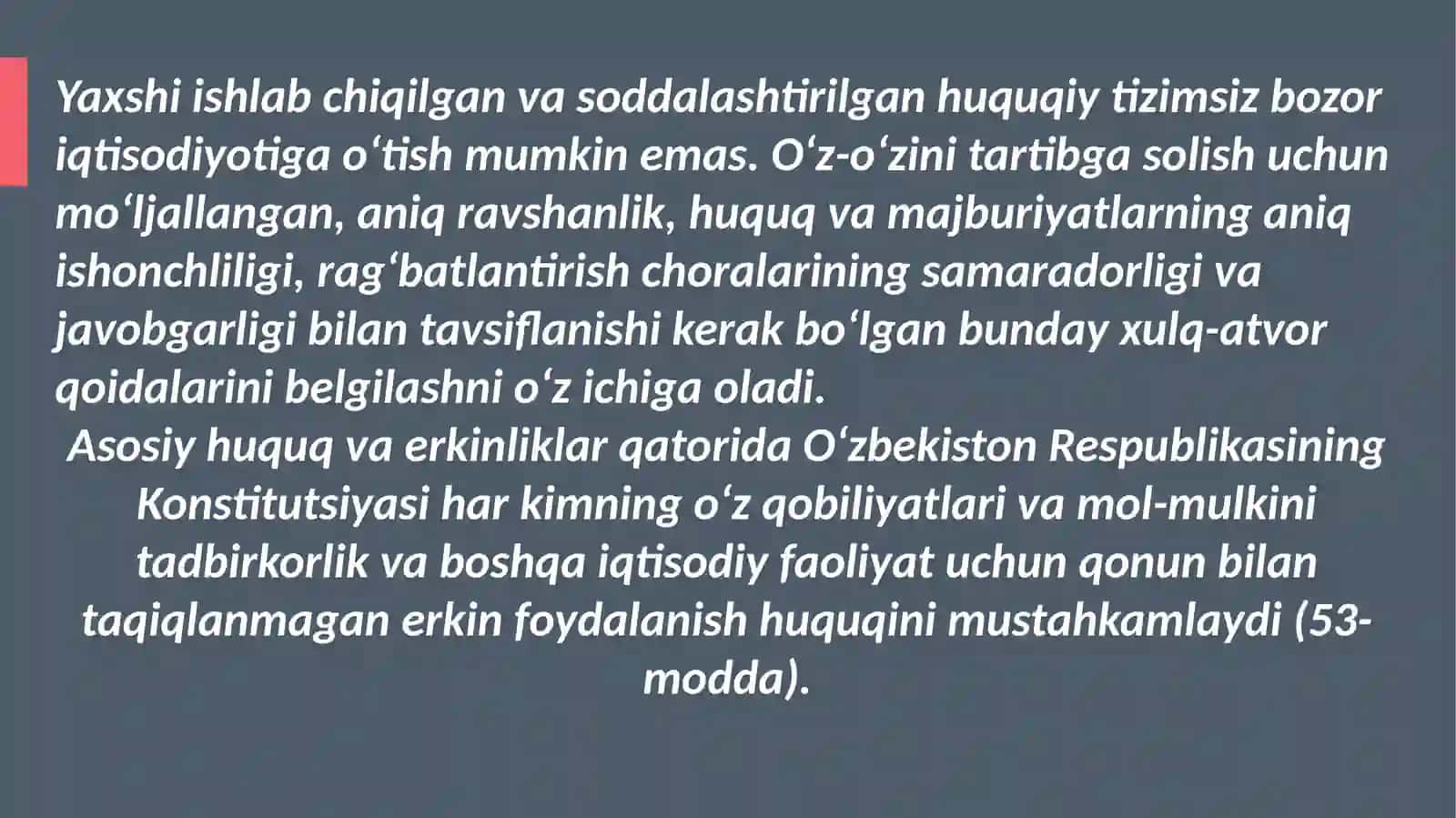 Iqtisodiyot sohasidagi jinoyatlarning belgilari 4
