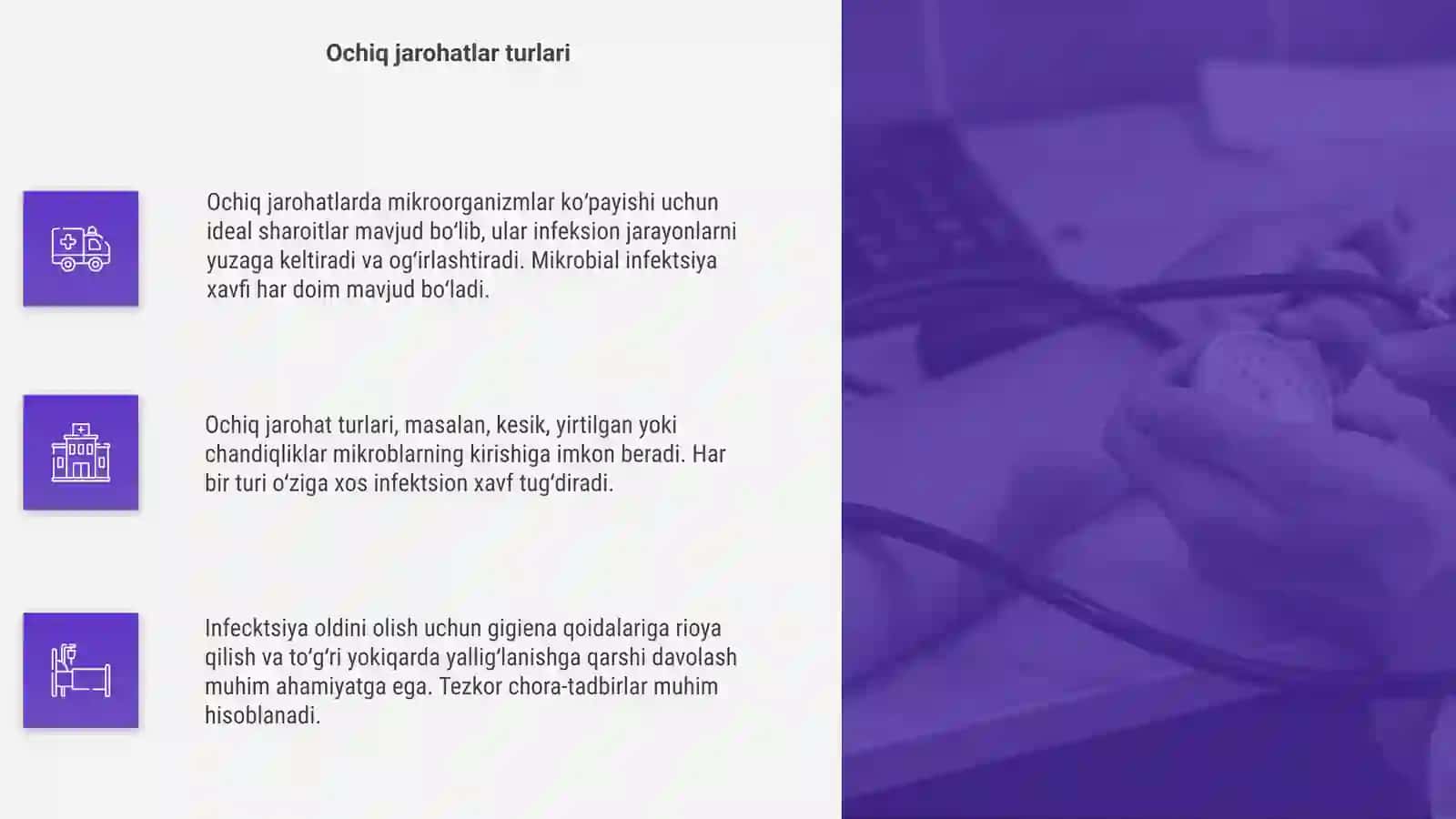 Ochiq jarohatdagi mikroorganizmlar 4
