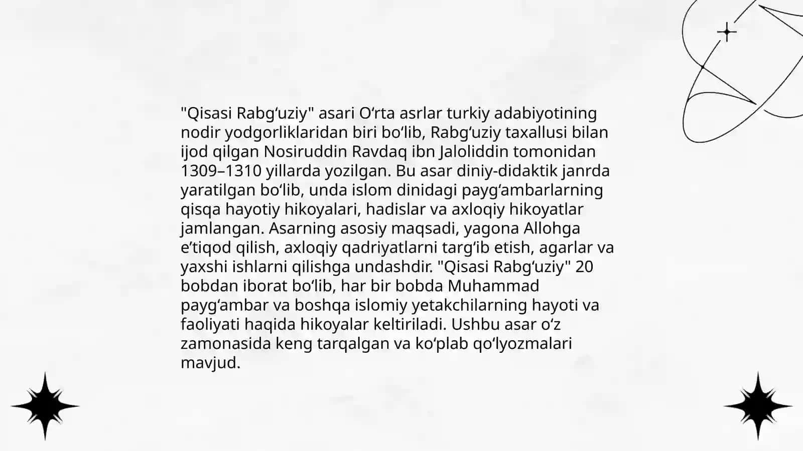 Qisasi Rabg‘uziy 4