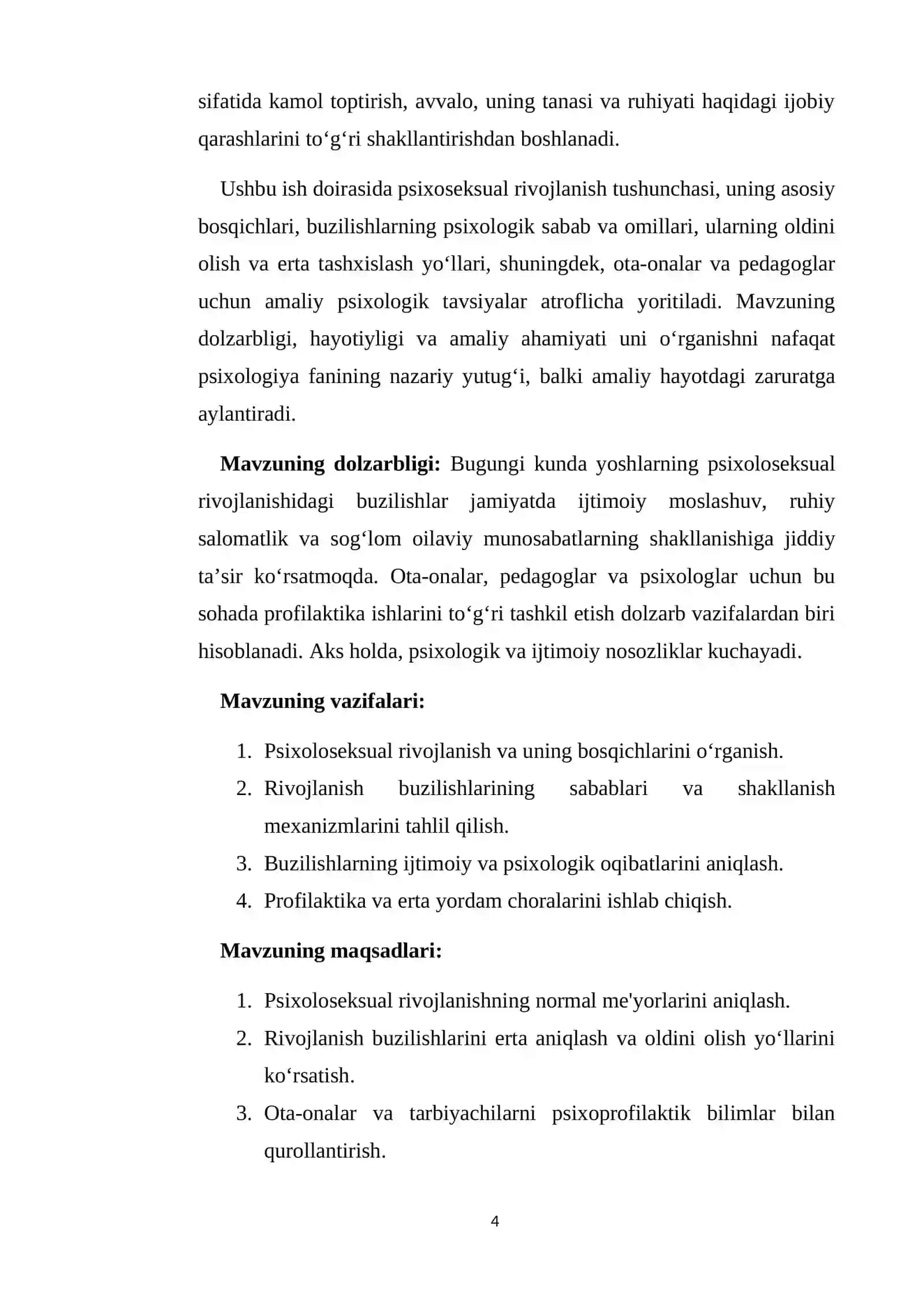 Psixoloseksual rivojlanish buzulishlari profilaktikasi 4