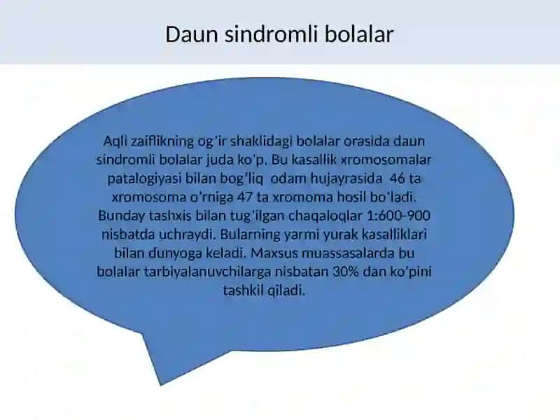 Aqlizaif bolalar psixologik jihatlari 4