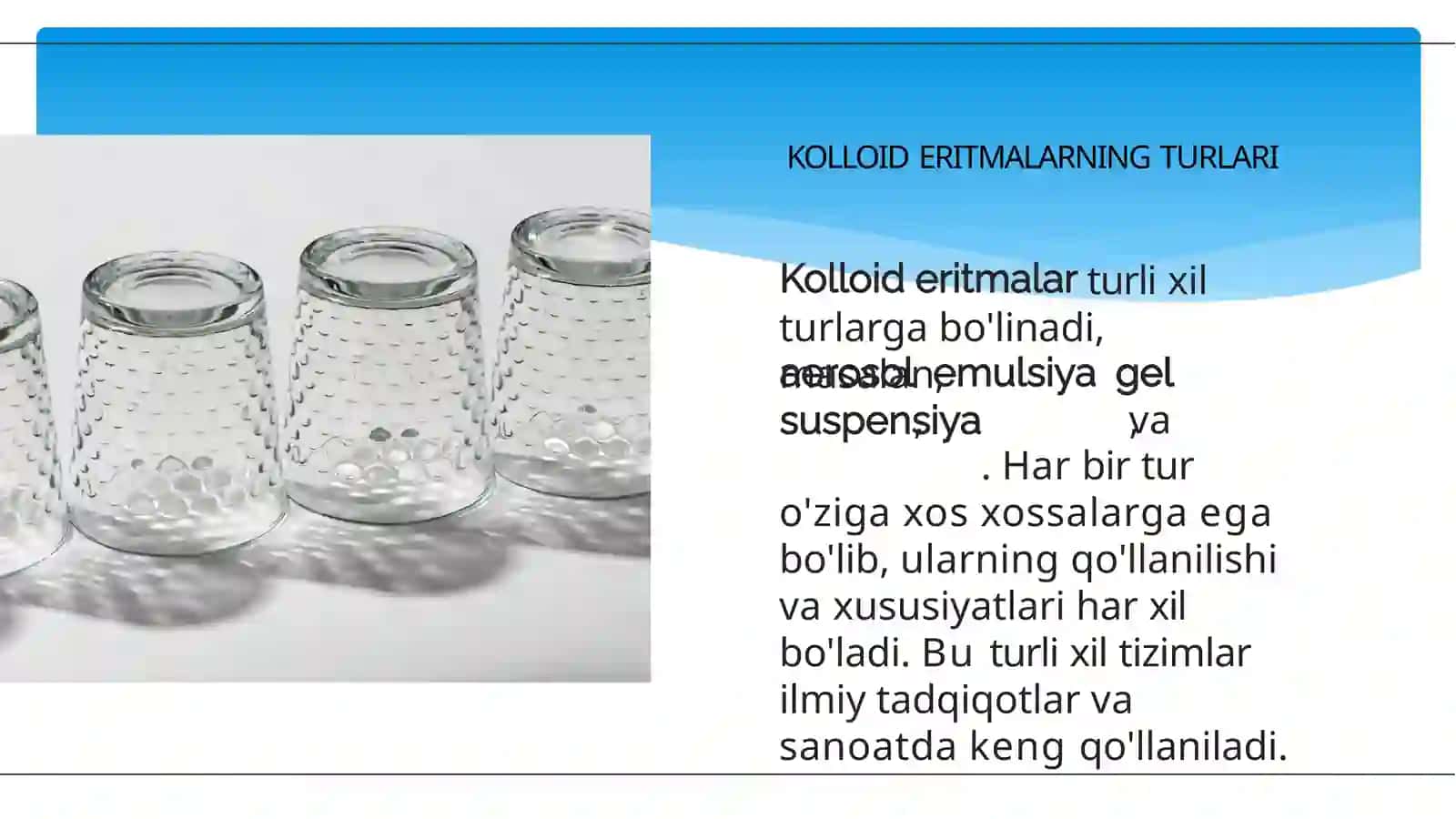 Kolloid eritmalarining kolloid- molekulyar xossalari 4