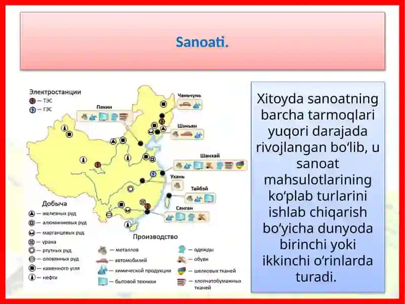 Xitoy iqtisodiyoti va iqtisodiy rayonlari 4