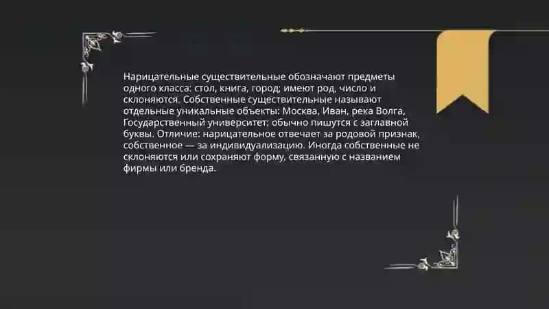 Имя существительное 4