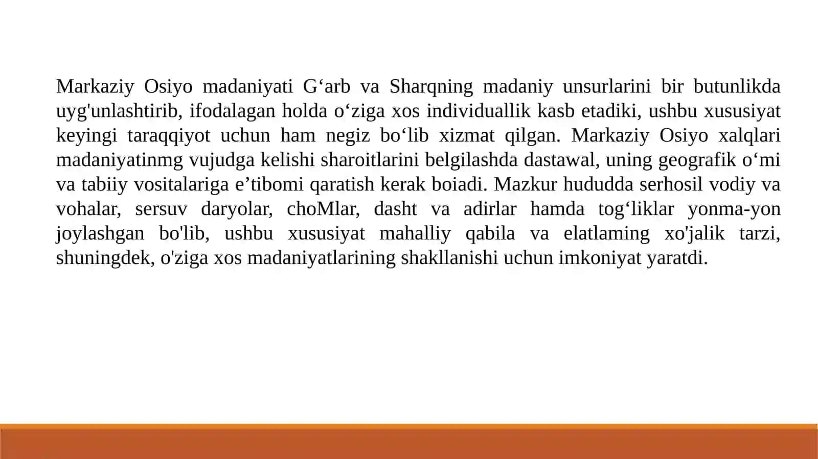 O‘rta Osiyo xalqlarining qadimgi davr tarixitarixshunosligi 4
