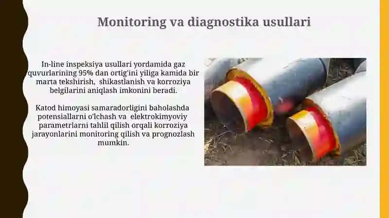 Gaz quvurlarining karroziyaga qarshi kurashish yoʻllari 4