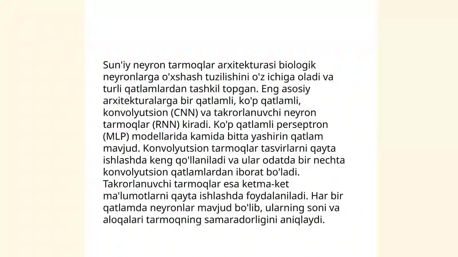 Neyron torlar va genetik algoritmlar 4