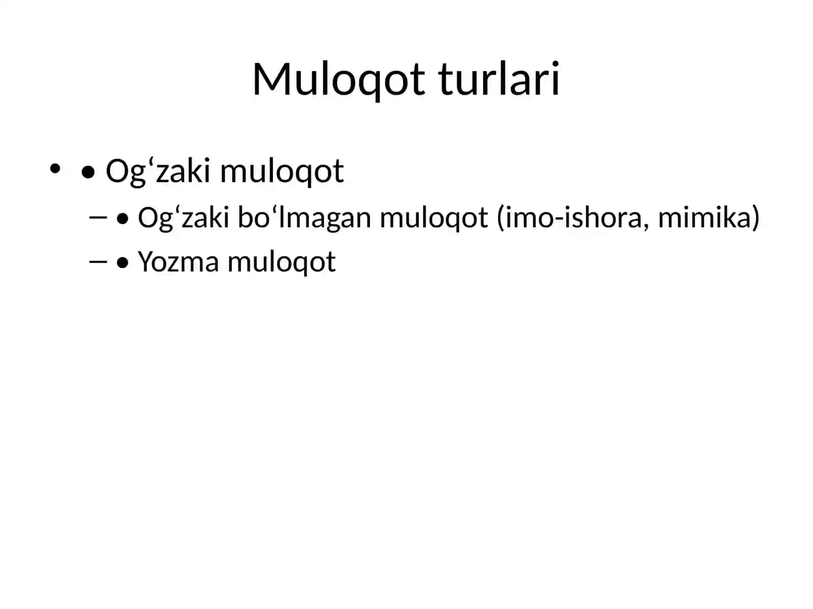 Muloqot psixologiyasi 4