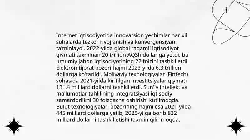 Tarmoq texnologiyalari va internet xizmatlari 4