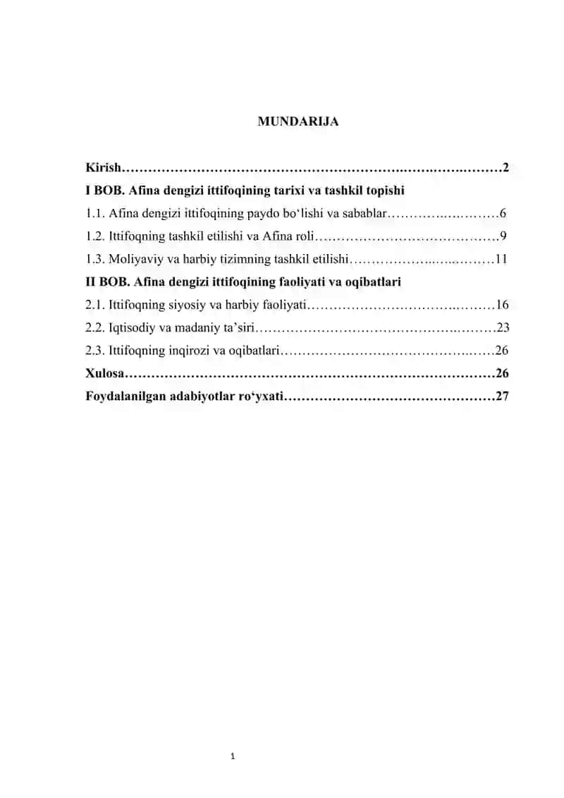 Afina dengizi ittifoqi kurs ishi 4