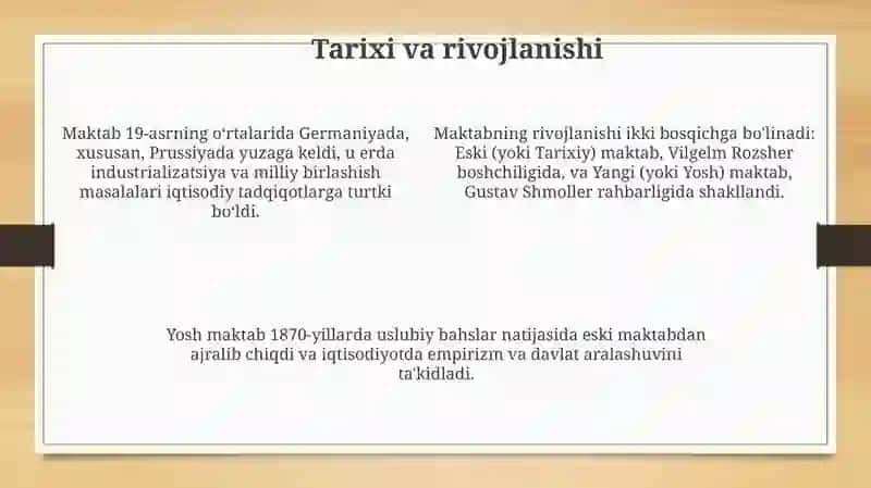 Germaniya tarixiy iqtisodiy maktabi 4