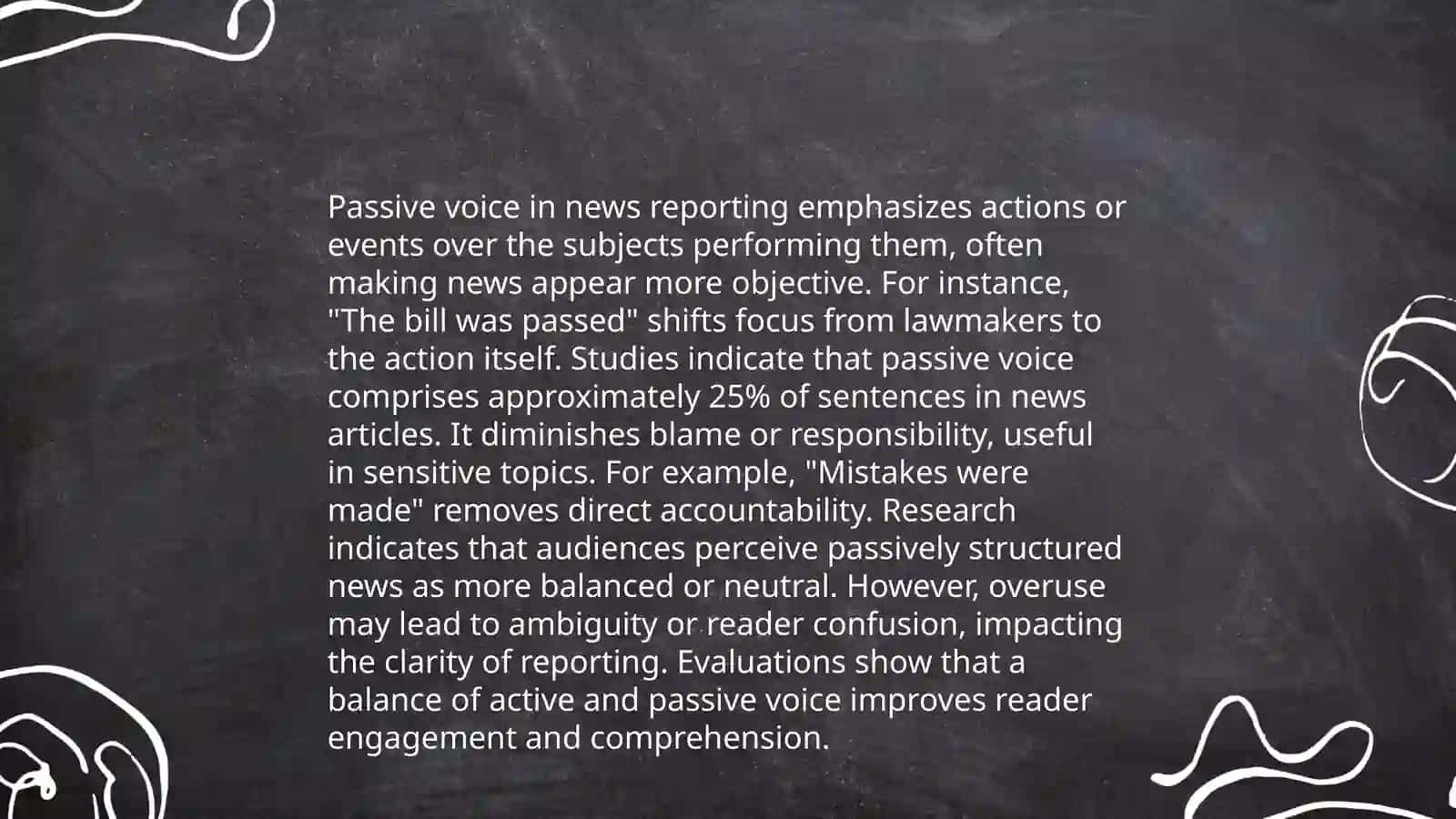 Passive Voice in Scientific Writing 4