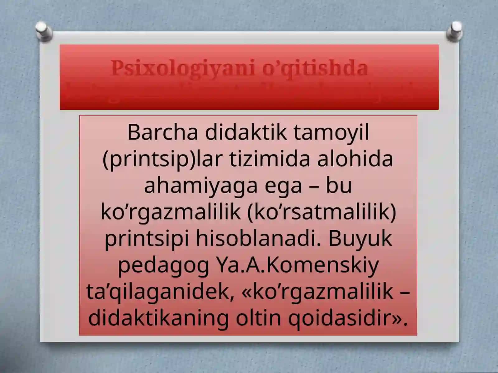 Psixologiyani o’qitishda ko’rgazmali metodlar 4