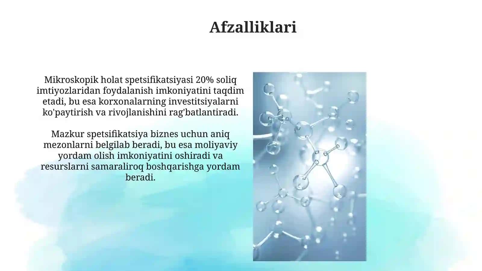 Mikrozarra holatining berilishi 4