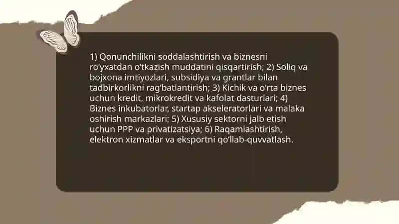 Yangi Oʻzbekiston yangilanish va taraqqiyot omillari 4