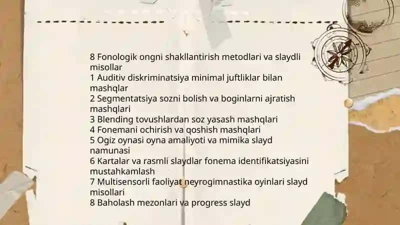 Dislalik óquvchilar bilan logopedik mashқulotlar 4