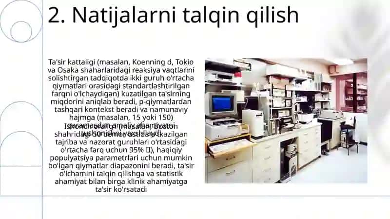 Statistik gipotezalarni tekshirish 4