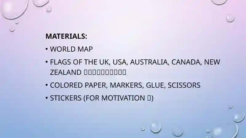 Presentation on English language 4