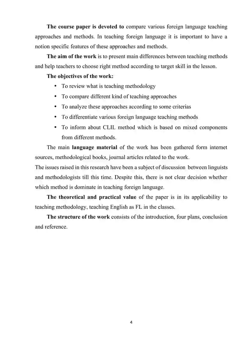 Comparative methodology of foreign language teaching 4