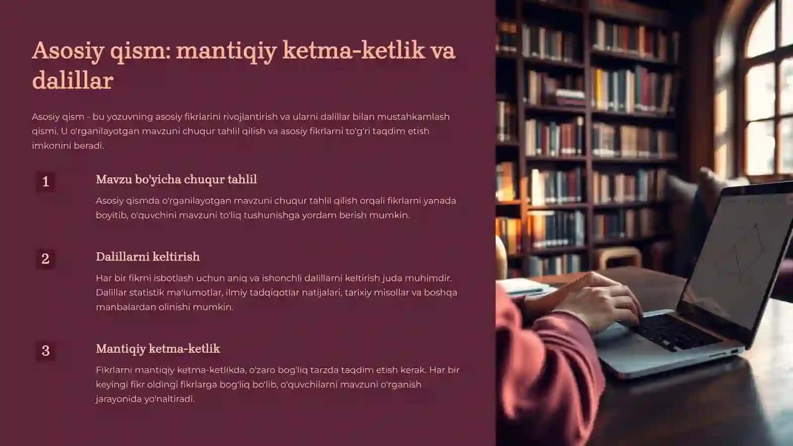 Akademik yozuv: tuzilishi va asosiy tamoyillari 4